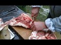 Marttiini Big Game Hunter vs. pig head meat test...disznó fejhús teszt...