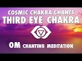 COSMIC CHAKRA CHANTS for THIRD EYE CHAKRA - OM Seed Mantra Chantings & Interstellar Sounds