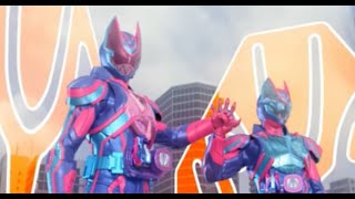 ガンバライジング　LR仮面ライダーアルティメットリバイ/アルティメットバイス    仮面ライダーギーツ GANBARIZING　KAMEN RIDER GEATS ゲキレツグランプリ 1弾