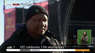 EFF celebrates it's 11th anniversary in Kimberley, Northern Cape today