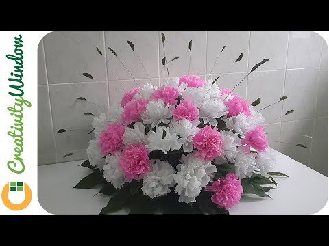 Wedding Decor: Mango Leaves and Paper Carnation Flower Wedding Decor: Mango Leaves and Paper Carnation Flower