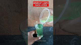 Ternyata begini cara membuat lampu tanpa listrik #idekreatif #kreatif #diy