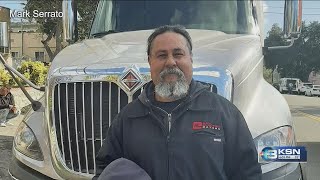 Friend remembers good samaritan killed helping semi-truck driver in Kansas snow