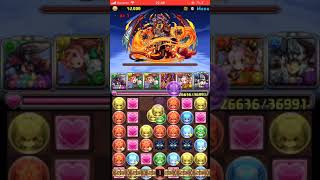 【パズドラ】神王の天空境界5F  攻め以上に守りが大切