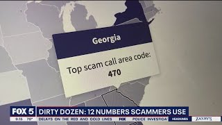 I-Team: The top 12 numbers scammers use to text or call