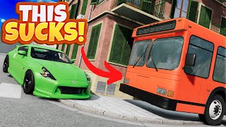 I Got the WORST CAR in Random Hide and Seek in BeamNG Drive Mods!