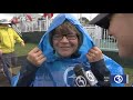 video crews deal with muddy conditions at travelers championship