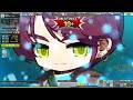 maplestory bow master shangri la afk farming pale colored autumn 3 18500 h