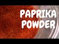 Easy Homemade Paprika Powder || Uses & Health Benefits of Paprika Powder || Oluwatunseyi