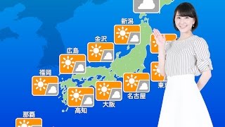 ★お天気キャスター解説★ 7月30日(土)の天気