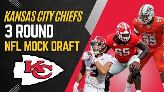 Kansas City Chiefs 2024 3 Round Mock Draft | NFL Draft | The Tracy Take