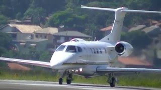 Embraer Phenom 300 Decolagem Com Audio-Jundiaí-sp