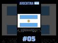 Argentina flag 🇦🇷 drawing using python Turtle | #argentina #flag #pythonturtle