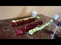 easy rose flower mala rose garland for god diy rose garland how to string rose garland poo malai