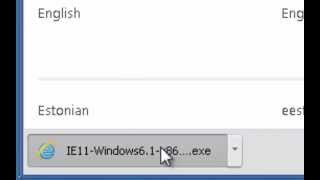 How to install internet explorer 11 in windows 7 sp1