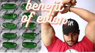 vitamin - E For muscle gain and skin glowing, hairfall prevent ka liya best tablet EVION = 400