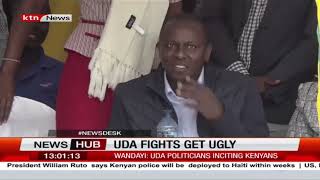 UDA fights get ugly: One man, One Shilling debate sparks chaos