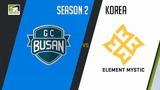 GC Busan WAVE vs Element Mystic (Part 2) | OWC 2018 Season 2: Korea