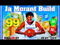 *NEW* Ja Morant Build 2k21 Next Gen!!! Best Slashing Point Guard Build!!! NBA 2k21 Next Gen!!!