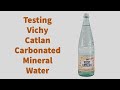 Vichy Catalan Sparkling #Water test - pH and TDS