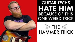 ONE WEIRD TRICK #1: The Hammer Trick – Fixes Loose Jazzmaster/Jaguar Vibrato Arms