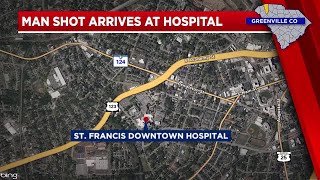 Deputies investigating after gunshot victim arrives at hospital in Greenville