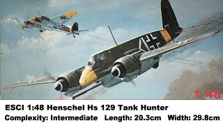 ESCI 1:48 Henschel Hs-129 \