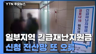 일부지역 긴급재난지원금 신청 또 오류...세심한 부분 아쉬움 / YTN