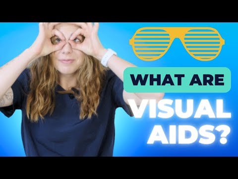 Which of the following is an advantage of using visual aids in a public speech?