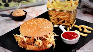 Zinger Burger Recipe By SooperChef