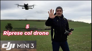 5 tecniche di ripresa col drone