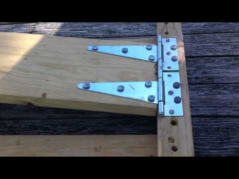 Home made wood diving board Home made wood diving board