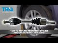 How to Replace Front Left CV Axle 2013-2015 Chevrolet Malibu