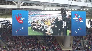 world cup 2018: Belgium vs. England (14/07/2018) - third place team celebration | DynekTV