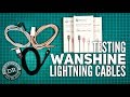 Unboxing and testing Wanshine MFi lightning cables