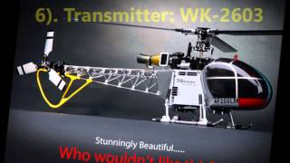 Walkera 4F200LM 2 4GHz 6CH Brushless Three Axis Gyro RC Helicopter