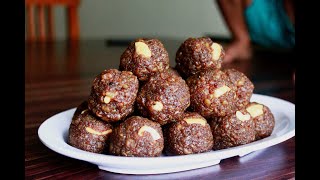 #organic   karupatti laddu | palm jaggery laddu | healthy ladoo at home | நம்ம ஊரு கருப்பட்டி லட்டு