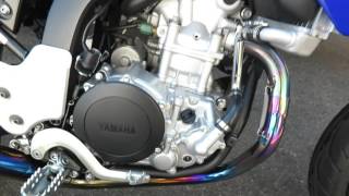 YAMAHA WR250X DG15J BEET FULL Exhaust sound ダウン マフラー