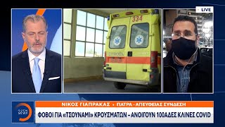 Συναγερμός για να μη γίνει η Πάτρα… Θεσσαλονίκη | Κεντρικό Δελτίο Ειδήσεων 9/2/2021 | OPEN TV