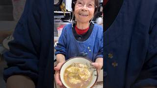 94歳ツムツムおばあちゃん今夜の夕ご飯はすいとんです❤️👵