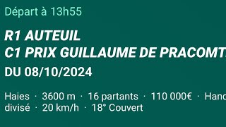 Yan Pronostic Pmu Quinté Du mardi 8 octobre 2024 🍀