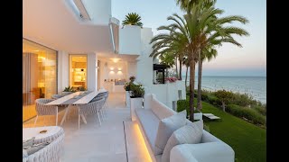 A Jewel on the Coast: Grand Beachfront Penthouse for Sale in Puente Romano, Marbella Golden Mile