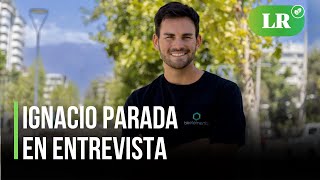 Ignacio Parada en entrevista