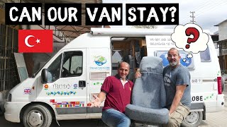 VAN LIFE reality, Can we stay in TURKEY?  Trudy visits CUSTOMS !