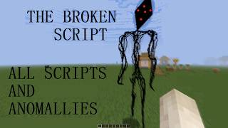 I summoned all the Entities and Dimensions from the Broken Script mod 💀