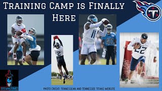 Tennessee Titans Training Camp Day 1 and 2 | #TrainingCamp #TennesseeTitans #TitanUp