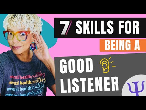 Be a Good Listener 7 Important Active Listening Skills for Healthy #MentalHealth Communication