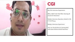 CGI interview experience Round one | cgi interview process for experienced | cgi test pattern 2021