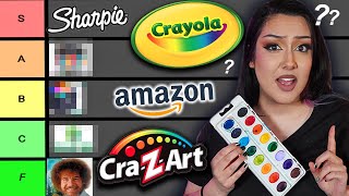 Tier Ranking Every Art Supply Brand (so you know what to buy!)