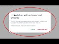 How to Unlock and Clear all Locked WhatsApp Chats at once